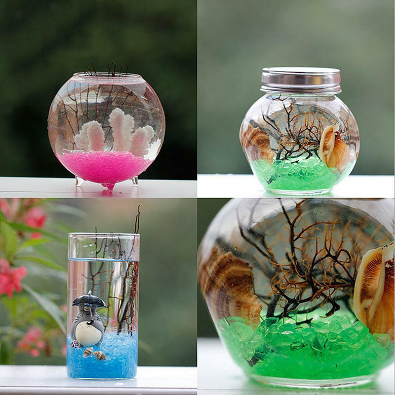 5x Bag of Blue Aquarium Fish Tank Gravel Pebbles Rocks Stone Substrate Decor