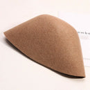 Wool Hat Ladies Solid Color Bucket Felt Hat Fashion Female Autumn and Winte