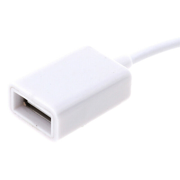 3.5mm Male Audio AUX Jack to USB 2.0 Type A Female Converter Cable JR