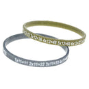 Multibandz Maths Times Table Wristband Educational Aids Bracelet Handband N P0T1
