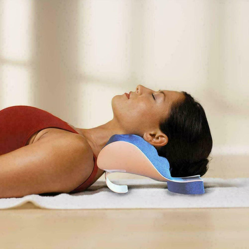 Neck And Shoulder Relaxer Pillow Pain Relief Cervical Spine Alignment N7W7
