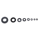 2X(500Pcs/Set Nylon Gasket M2-M10 Plastic Gasket Washer Flat Washer
