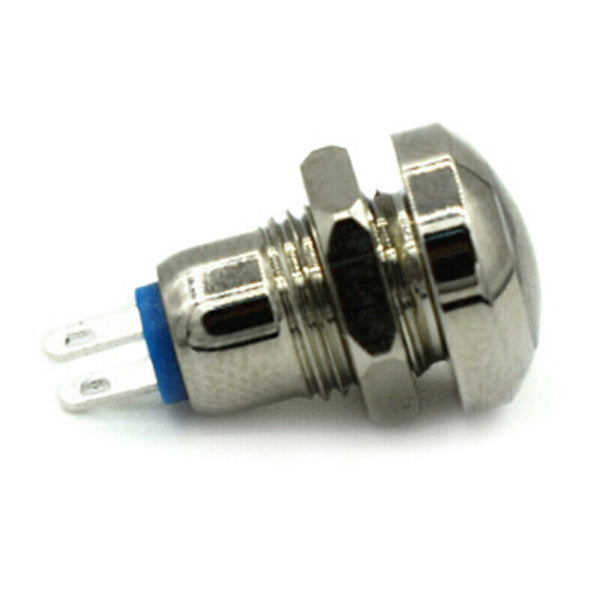 8mm mini metal push reset button switch on off high head switch push buttonJCSE