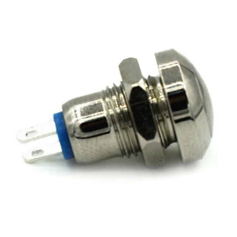8mm mini metal push reset button switch on off high head switch push buttonJCSE