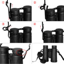 Binocular Strap Chest Harness Adjustable Carrier Black X Shaped Accessories