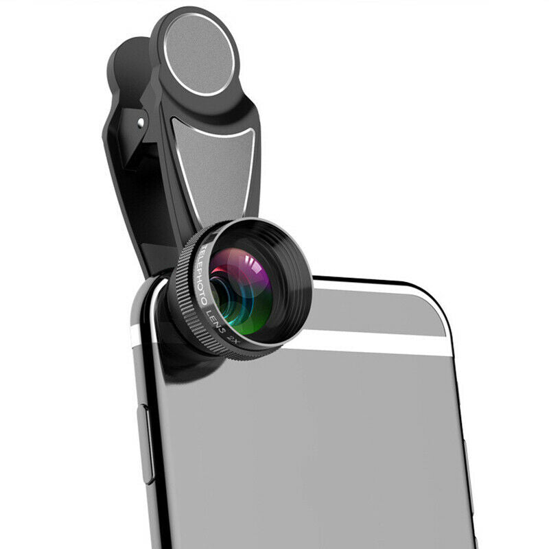 Phone Camera Lens,Optical Zoom 2X Telephoto Lens Mobile Phone Camera Telesc C6I2