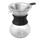 Pour Over Brewer-Unlock Flavor with Paperless Filter and Carafe Elegant Cof