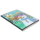 DIY Christmas Snowman Special Shaped Diamond Painting 60 Page A5 Diary Book