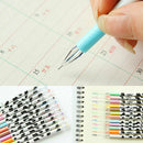 10 Pcs Cute Milky Gel Pens Ballpoint Pen Set Study Stationery Student Kids Gift