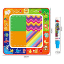 Water Drawing Cloth Painting Writing Mat Board Magic Pen Doodle 29*29cm Design