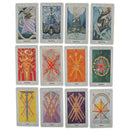 78 Cards Egyptian Myth Divination Aleister Crowley Thoth Tarot Pocket Guideb- OZ