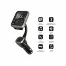 Wireless Bluetooth Car MP3 Player FM Transmitter Radio LCD SD USB Charger K