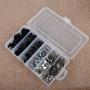 60pcs Engine Protection Pan Hardware Kit Pin Clip Nuts fit for Audi A4 VW Passat