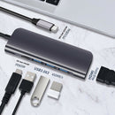 USB C Hub 5 in 1 Type C to USB 3.0 65W PD 4K HDMI Adapter for Laptop PC A