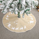 Christmas Tree Skirt Floor Mat Cover Tree Base Festival Props Decoration