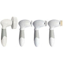 Exfoliating Brush for Body - Bath Spa Massager Kit with 4 Attachments Elect