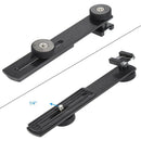 Dual Flash Holder Bracket, 2 Cameras Or Flash Units Holder At The Same Time