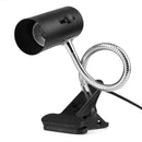 E27 Heating Reptile Lamp Holder Clip-on Bulb with Cover Pet Light (Black)