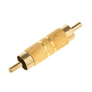 Single RCA Phono Coupler Adapter Connector Male to Male M/M Plug Audio