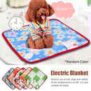 Pet Electric Heat Pad Heating Heater Mat Warmer Bed Blanket Dog Cat Color Random