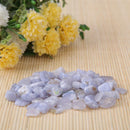 100g Natural Blue Lace Agate Gravel Quartz Crystal Rock Chips Degaussing Decor