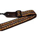 Instrument Strap In Cotton, Adjustable PU Leather Width 3.8 Cm
