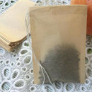 5 Set for 500 Pcs Disposable Tea Filter Bags Empty Heat Seal Drawstring Tea