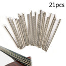 21x/set Fingerboard Frets Cupronickel Fret Wire For Bass Acoustic Guitar 2.9 â„–[