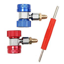 Car Adapter R134 Quick Connector Low Pressure and High Pressure Adapter Val