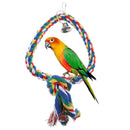 Birds Hanging Swing Toys Bird Parrots Cage Accessory Great For Cage Decor