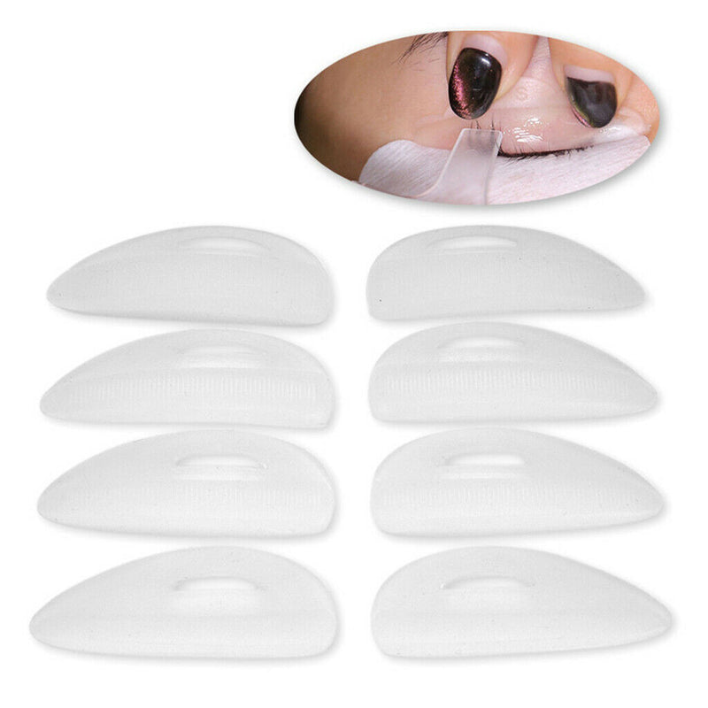 8pcs Silicone Eyelash Lift Perm Curler High Quality Eye Lash Shield Pads for