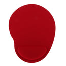 Anti-slip Mousepad Wrist Rest Gaming Smooth Desk Mat for Magic Mouse Red
