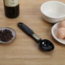 500g/0.1g Electronic Digital Spoon Scale Gram Kitchen Balance (Black) SN9F