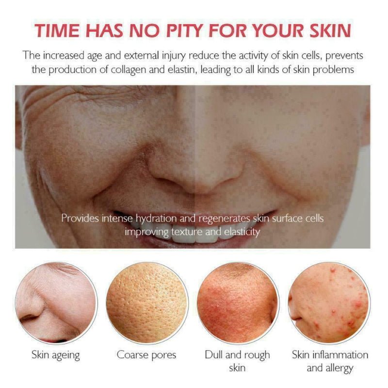 Face Serum AntiWrinkle Facial Essence Whiten Moisturizing Anti-allergy Hydr F2R8