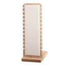 Jewelry Display Stand Leather Surface L-Shape Necklace Pendant Chain Holder