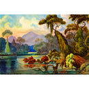 1000pcs DIY Nature Scenery Puzzle Educational Learning Assembling Toys Gift