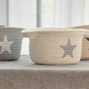 Washable Plant Basket Storage Office Sundries Cotton Thread Handmade Knitti
