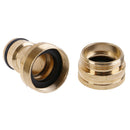 Garden Brass Hose Quick Connector 1/2 Copper Connector Garden Hose Female  3C