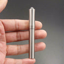 Stainless Steel Toothpick Holder Box Pocket Size Pill Capsule Case With Key Ring