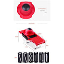 Multifunction Vegetable Slicer Portable Food Shredder Manual Vegetable Solid