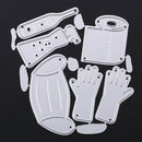 Metal Cutting Dies Stencil for DIY Scrapbooking Album Kitchenware Embossing A