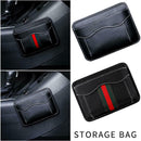 Car Storage Bag Paste-mounted Seat Quilted Organizer Instrument Panel Hang Pack