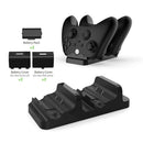 Controller Charging Station for XBOX ONE/ONE X Dual Gamepad Power Cradle