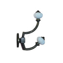 Ceramic Imitation Head Double Layer Towel Rack Door Wall Cupboard Hook Hook