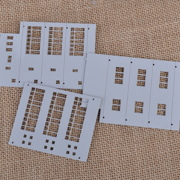 1:150 Scale Railway Outland Modern 4-Story Office City Building House Apartment