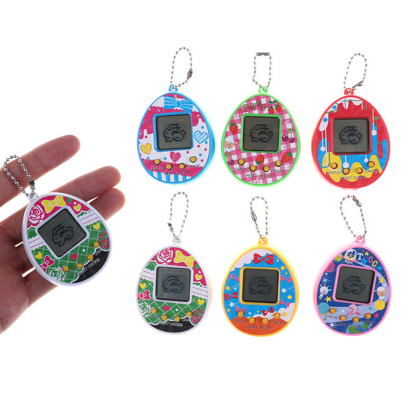 168 Pets 90S Nostalgic Virtual Pet Cyber Digital Pet Tamagotchi E-pet Gift Toy3c