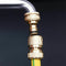 2 Pack Brass Garden Hose/Hosepipe Tap Connector 1/2 Inch and 3/4 Inch 2-in-