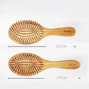 Bluezoo Hair Comb Bamboo Airbag Massage Comb Carbonized Solid Wood Bamboo C