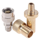 3pcs Bike Bicycle Presta to Schrader Valve Adapters Valve Extension Pump To Hn
