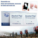 100 Pcs Disposable Alcohol Disinfection Cotton Medical Aid Wipe Swab First N1A3